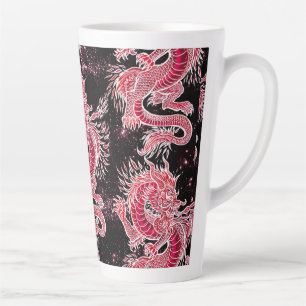 Red Dragon Galaxy Milchtasse