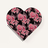 Red Dragon Galaxy Notizblock (Vorderseite)