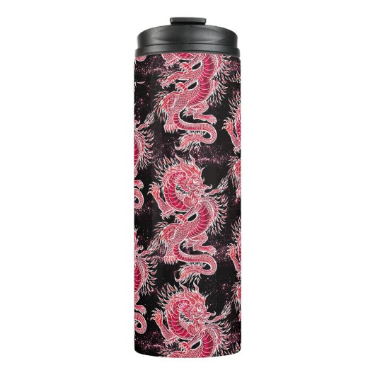 Red Dragon Galaxy Thermosbecher (Vorderseite)