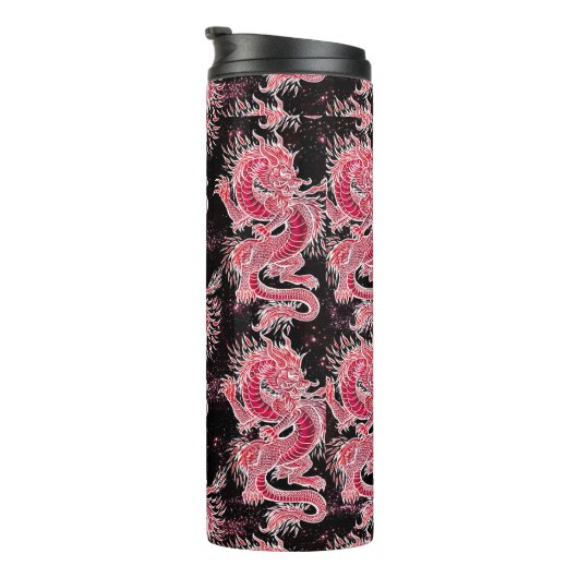 Red Dragon Galaxy Thermosbecher (Nach rechts gedreht)