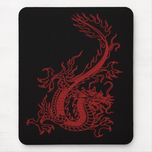 Red Dragon Glaurung Mouse Pad Mousepad (Vorne)