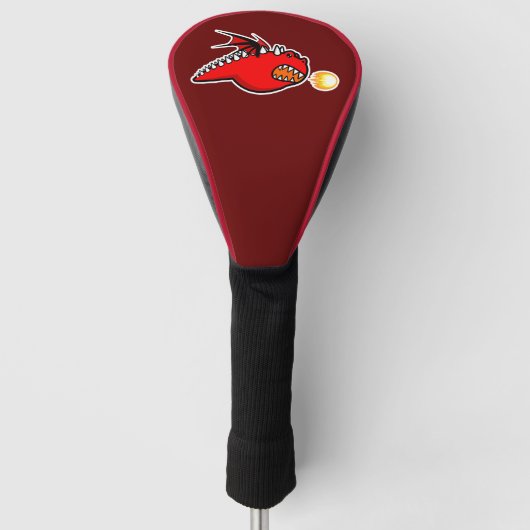 Red Dragon Golf Headcover (Vorderseite)