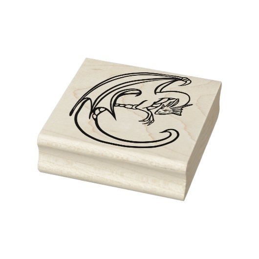 Red Dragon Gummistempel (Stempel)