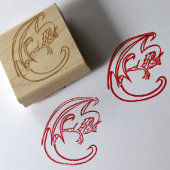 Red Dragon Gummistempel