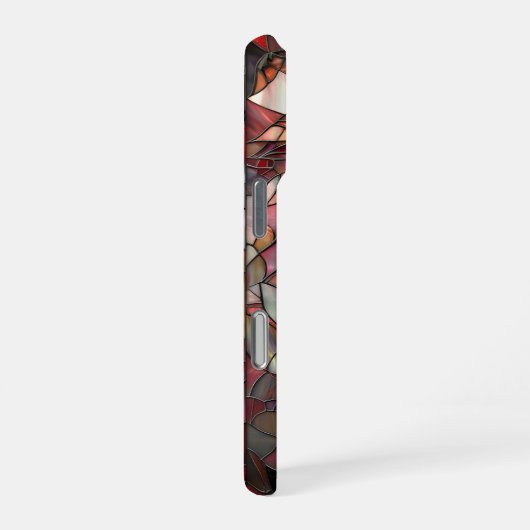 Red Dragon Imitats verklebte Glaskonstruktion iPhone Hülle (Rechte Seite)