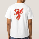 Red Dragon Invictus T-Shirt (Rückseite)