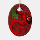 Red Dragon Keramikornament (Vorne)