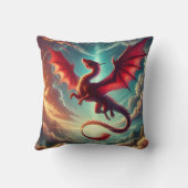 Red Dragon Kissen (Rückseite)