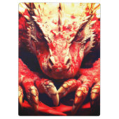 Red Dragon Klemmbrett (Rückseite)