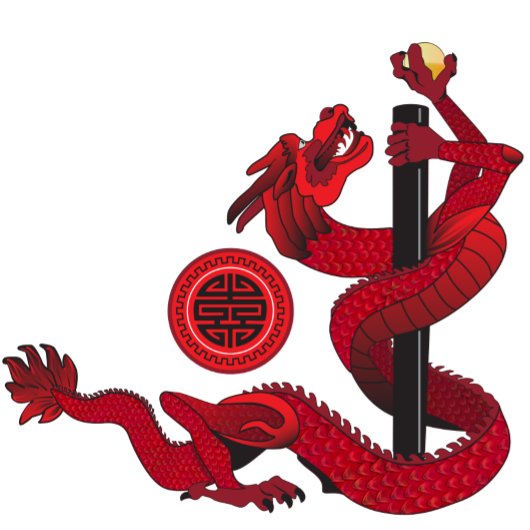 Red Dragon Krawatte