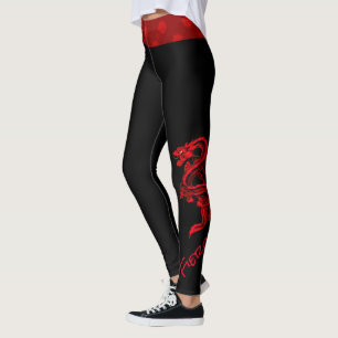 Red Dragon Leggings