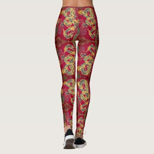 Red Dragon Leggings (Rückseite)