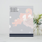 Red Dragon Letterhead Briefkopf (Stehend Vorderseite)