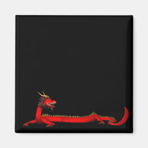 Red Dragon Magnet