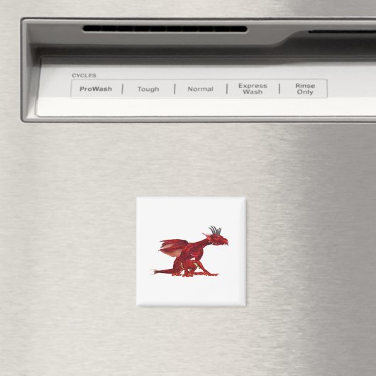Red Dragon Magnet (In Situ (Geschirrspüler))
