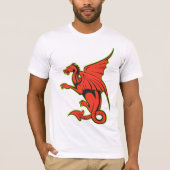 Red Dragon Mens T - Shirt (Vorderseite)