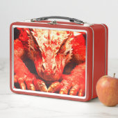 Red Dragon Metall Brotdose (Beispiel)