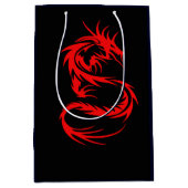 Red Dragon Mittlere Geschenktüte (Vorderseite)
