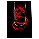 Red Dragon Mittlere Geschenktüte (Rückseite)