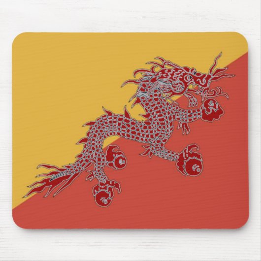 Red Dragon Mouse Pad Mousepad (Vorne)