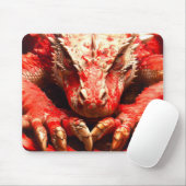 Red Dragon Mousepad (Mit Mouse)