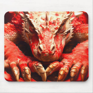 Red Dragon Mousepad