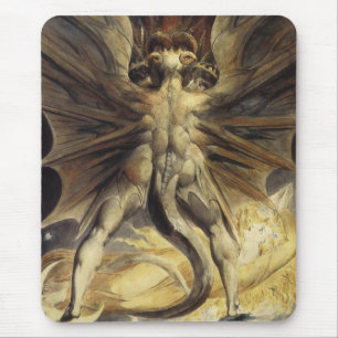 Red Dragon mousepad