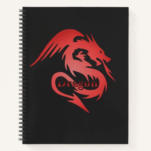 Red Dragon Notizblock (Vorderseite)