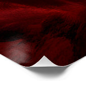 Red Dragon Perlen auf Craggy Mountain Peak Poster (Ecke)