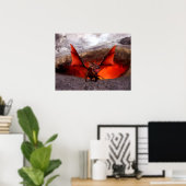 Red Dragon Poster (Heimbüro)