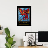 Red Dragon Poster (Heimbüro)