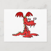 Red Dragon Postkarte (Vorderseite)