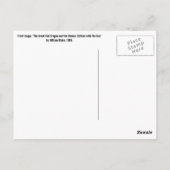 Red Dragon Postkarte (Rückseite)