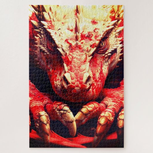 Red Dragon Puzzle (Vertikal)