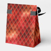 Red Dragon Scales Gold Geburtstag Vielen Dank Geschenkschachtel (Rückseite)