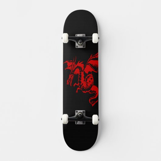 Red Dragon Skateboard (Vorderseite)