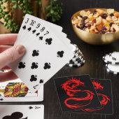 Red Dragon Spielkarten (In Situ)
