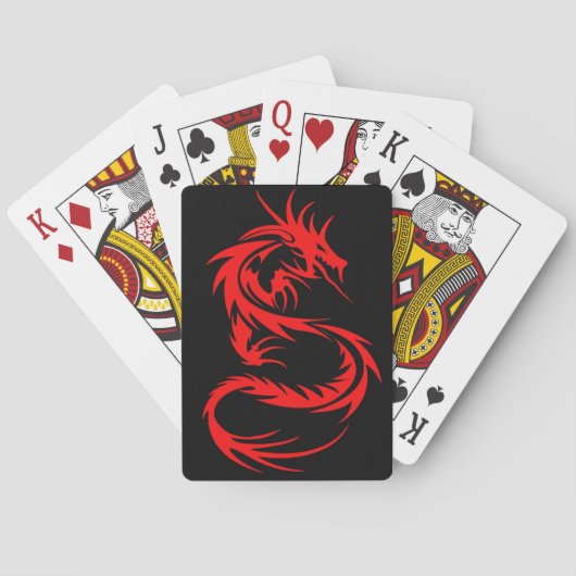 Red Dragon Spielkarten (Rückseite)