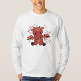 Red Dragon Sweet Animes für Kawaii Fantasy T-Shirt