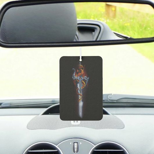 Red Dragon Sword Fantasy Autolufterfrischer