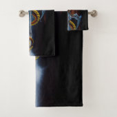 Red Dragon Sword Fantasy Badhandtuch Set (Insitu)