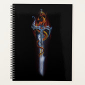 Red Dragon Sword Fantasy Planer (Vorderseite)