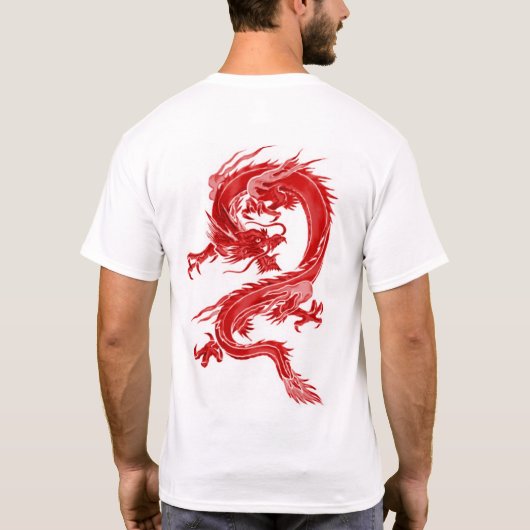 Red Dragon T-Shirt (Rückseite)