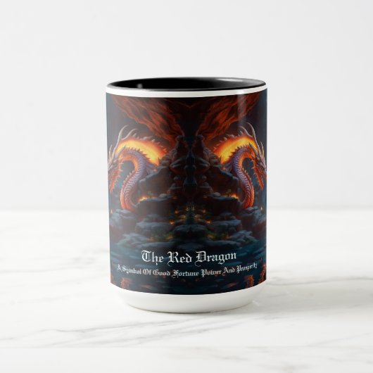 Red Dragon Tasse (Zentrum)