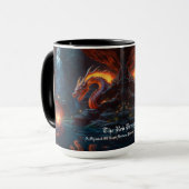 Red Dragon Tasse (Vorderseite Links)
