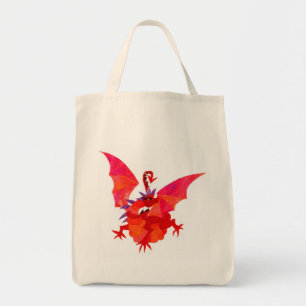 'Red Dragon' Tote Bag Tragetasche