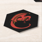 Red Dragon Untersetzer (angewinkelt)