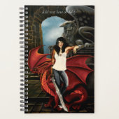Red Dragon Urban Fantasy Planer (Vorderseite)