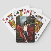 Red Dragon Urban Fantasy Spielkarten (Rückseite)