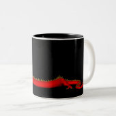 Red Dragon Zweifarbige Tasse (VorderseiteRechts)
